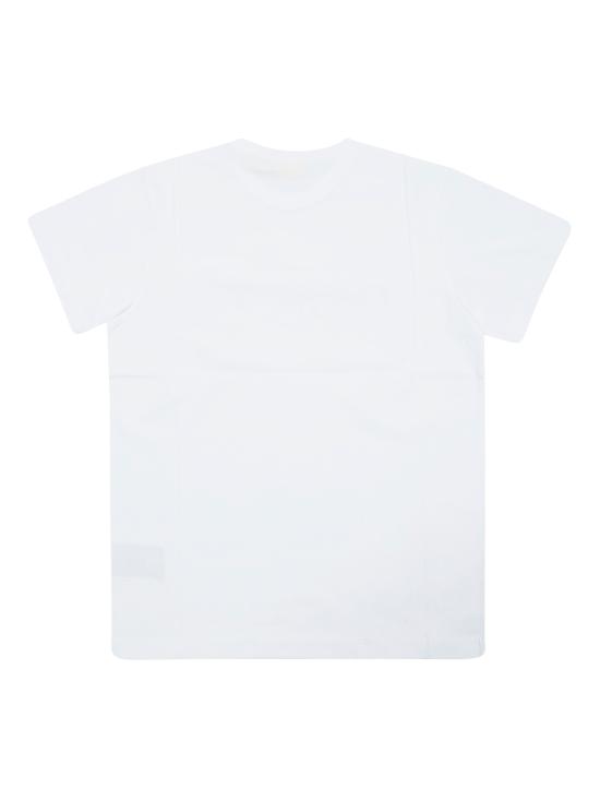 26SS [키즈] 오프화이트 티셔츠 44BAA002S26J001 100 BIANCO - OFF WHITE