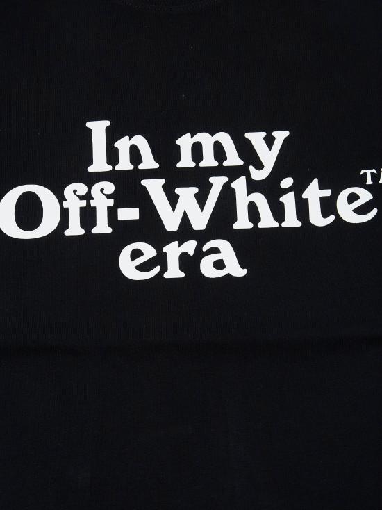 26SS [키즈] 오프화이트 티셔츠 44BAA002S26J007 001 NERO - OFF WHITE