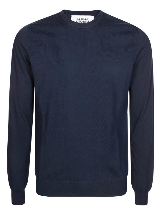 26SS 알파스튜디오 반팔 티셔츠 202601AU5000C 1001 BLU