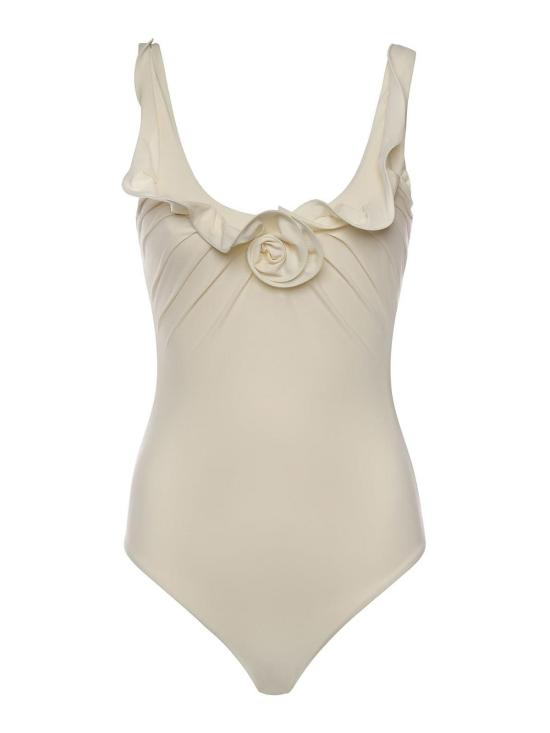 26SS 마그다뷰트림 원피스 수영복 630426 White