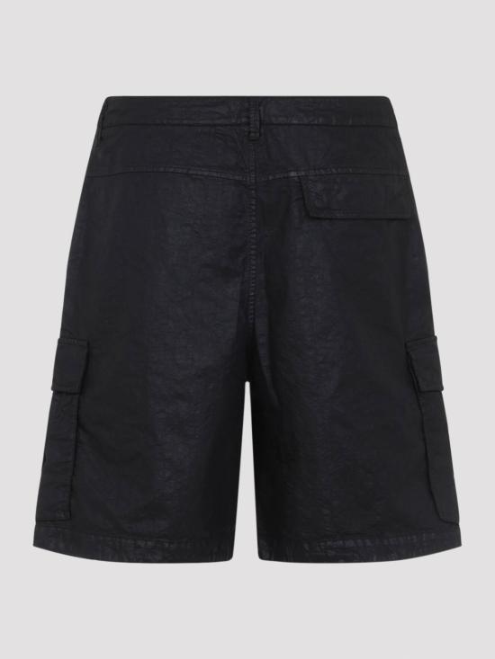 26SS 스톤 아일랜드 오가닉 룩 나일론 파나마 TC 루즈 와이드 레그핏 카고 버뮤다 쇼츠 L1S15L100001S0069V0029 - STONE ISLAND