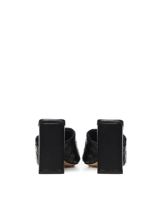 26SS 보테가베네타 뮬/슬리퍼 855947V2ED01000 Black - BOTTEGA VENETA