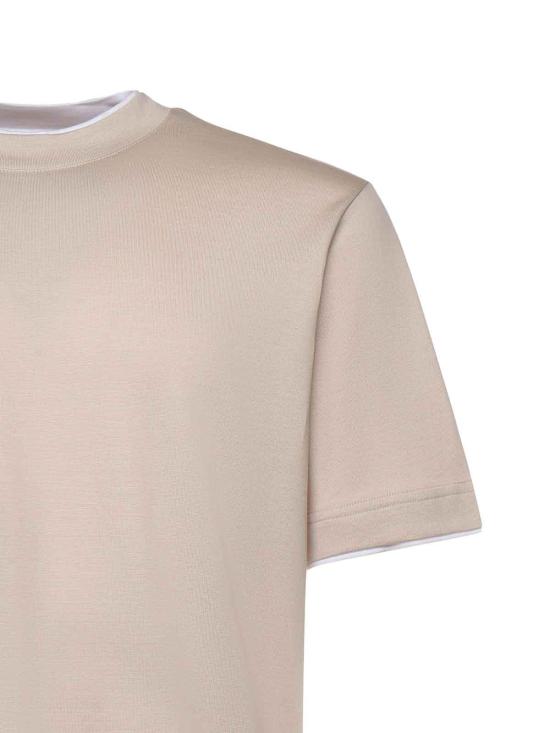 26SS 일레븐티 반팔 티셔츠 M75TSHM04TES0M2370301 Taupe - ELEVENTY