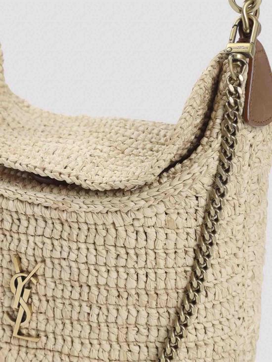 26SS 생로랑 가비 라피아 버킷백 838591GAAFC2791 Brown - SAINT LAURENT