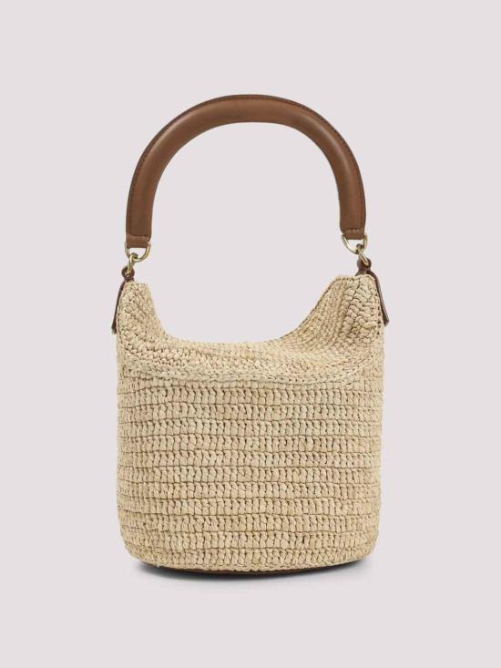 26SS 생로랑 가비 라피아 버킷백 838591GAAFC2791 Brown - SAINT LAURENT