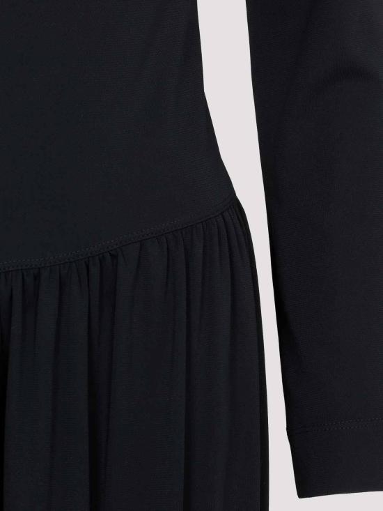  랑방 미디 스커트 RWDR00044792P2310 Black - LANVIN