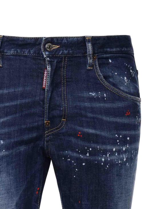 26SS 디스퀘어드2 스트레이트 팬츠 S74LB1928S30664470 Blue - DSQUARED2