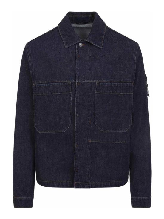 26SS 스톤 아일랜드 데님 코치 자켓 L1S144100006S00J7VJ201 Blue