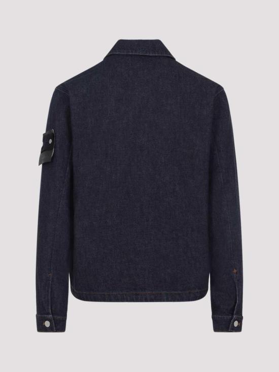 26SS 스톤 아일랜드 데님 코치 자켓 L1S144100006S00J7VJ201 Blue - STONE ISLAND