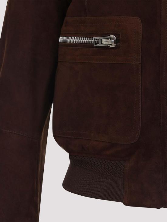 26SS 톰포드 봄버 자켓 CSL794LEX417EBB Brown - TOMFORD