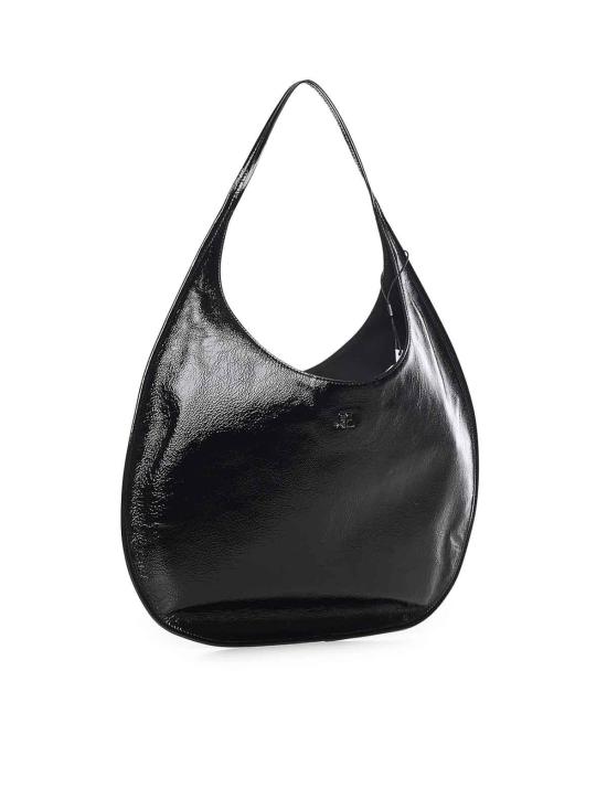 26SS 쿠레쥬 홀리 나츨랙 레더 토트백 126GSA210CR00439999 Black - COURREGES