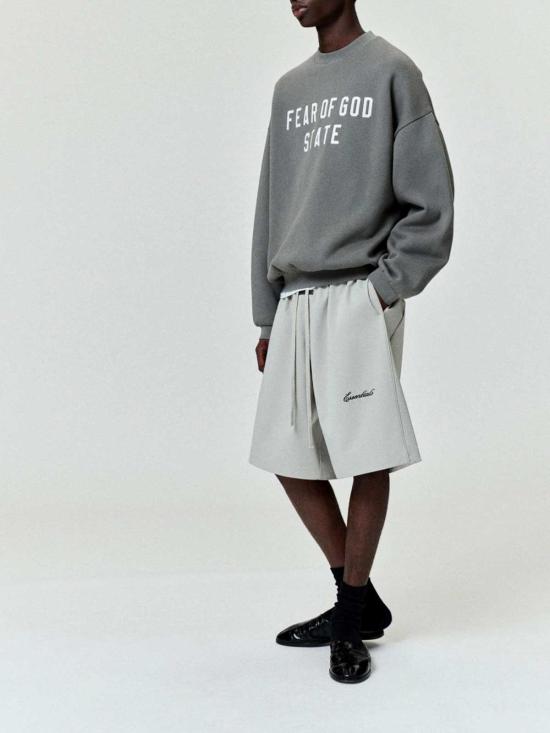 25FW 피어오브갓 숏팬츠 160SP254556F Grey - FEAR OF GOD