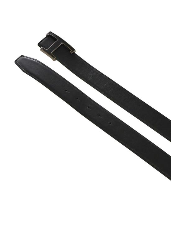 26SS 토즈 가죽 벨트 XCMCQR55108RORB999 Black - TODS