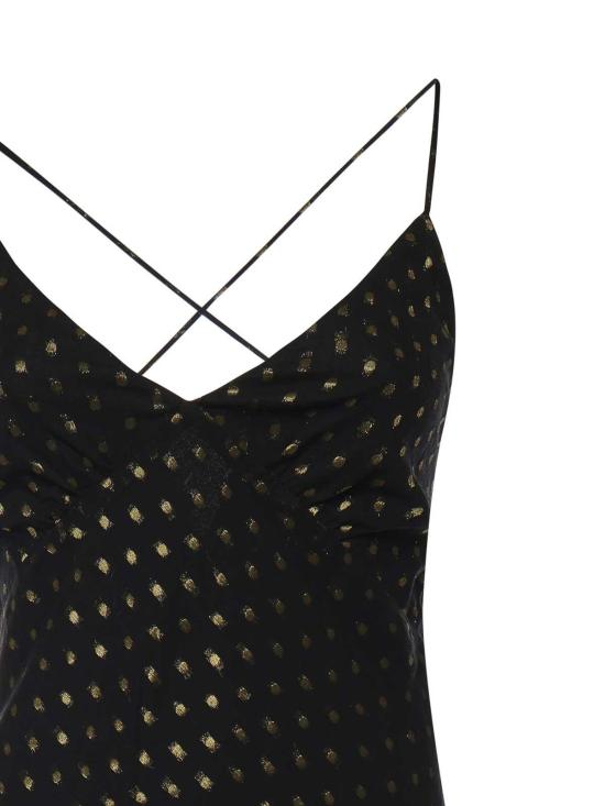 26SS 포러브앤레몬스 롱 원피스 CD4057BLACK Black - FOR LOVE & LEMONS