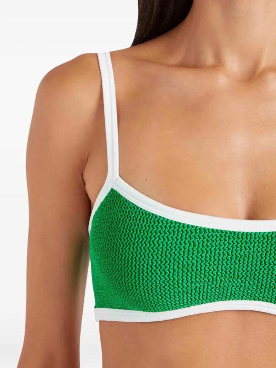 26SS 훈자 지 비키니 수영복 BTYLERCR EMERALD Green - HUNZA G