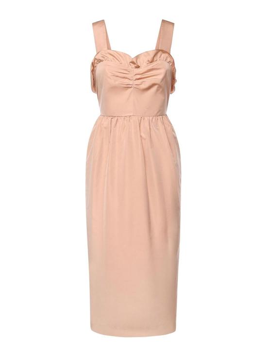 26SS 끌로에 롱 원피스 CH26SRO161066H7 Nude Neutrals