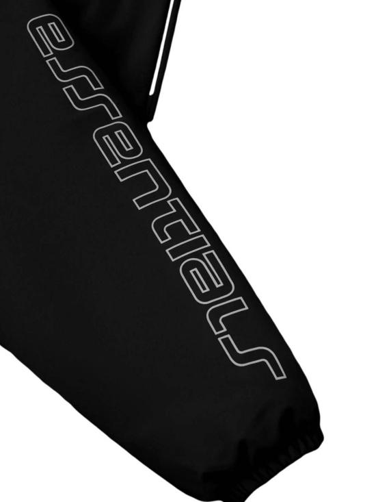 25FW 피어오브갓 후드 티셔츠 202HO258241F Black - FEAR OF GOD