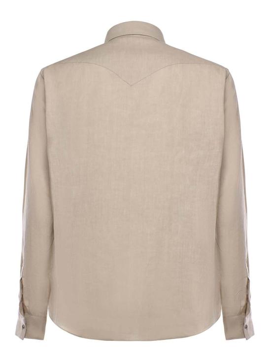 26SS 일레븐티 긴팔 셔츠 M75CAMK02TES0I13902NN Light Beige - ELEVENTY