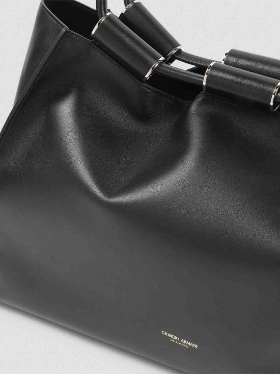 26SS 조르지오 아르마니 토트백 GW003121AF24664UC001 Black - GIORGIO ARMANI