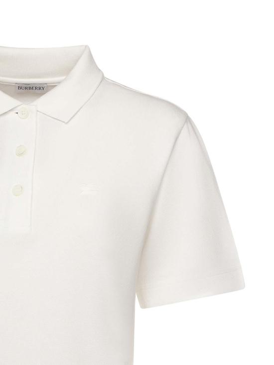 26SS 버버리 폴로 셔츠 8118961 White - BURBERRY