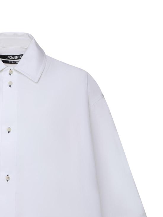 26SS 자크뮈스 반팔 셔츠 SHM00591AW00648100 White - JACQUEMUS