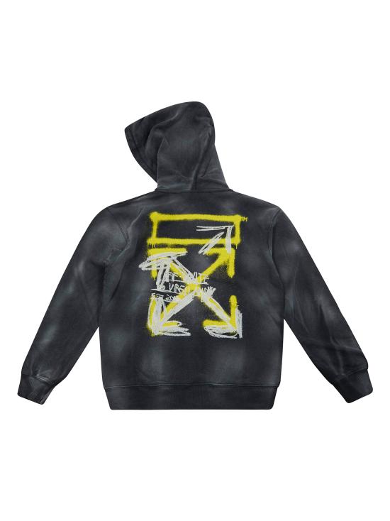 26SS [키즈] 오프화이트 티셔츠 44BBE001S26F004 010 NERO - OFF WHITE