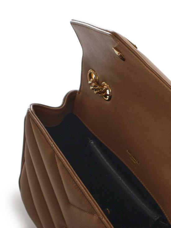 26SS 생로랑 루루 마틀라세 램스킨 스몰 숄더백 801437AAEAX2357 Beige - SAINT LAURENT