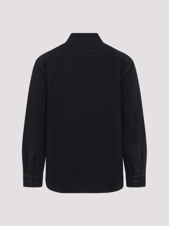 26SS 스튜디오 니콜슨 긴팔 셔츠 LOUROSNM1478BLACK Black - STUDIO NICHOLSON