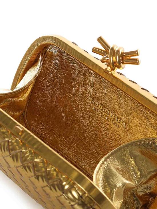 26SS 보테가베네타 노트 클러치 844108V5XP08472 Gold - BOTTEGA VENETA