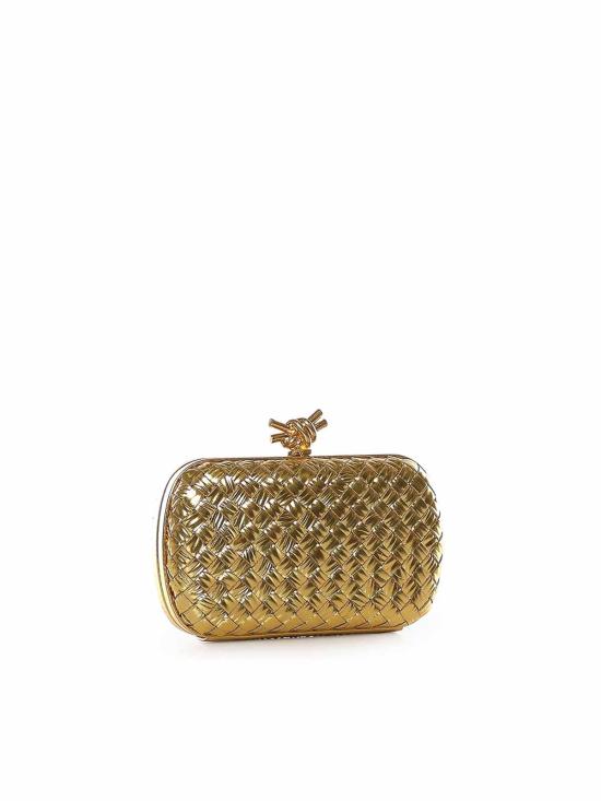 26SS 보테가베네타 노트 클러치 844108V5XP08472 Gold - BOTTEGA VENETA