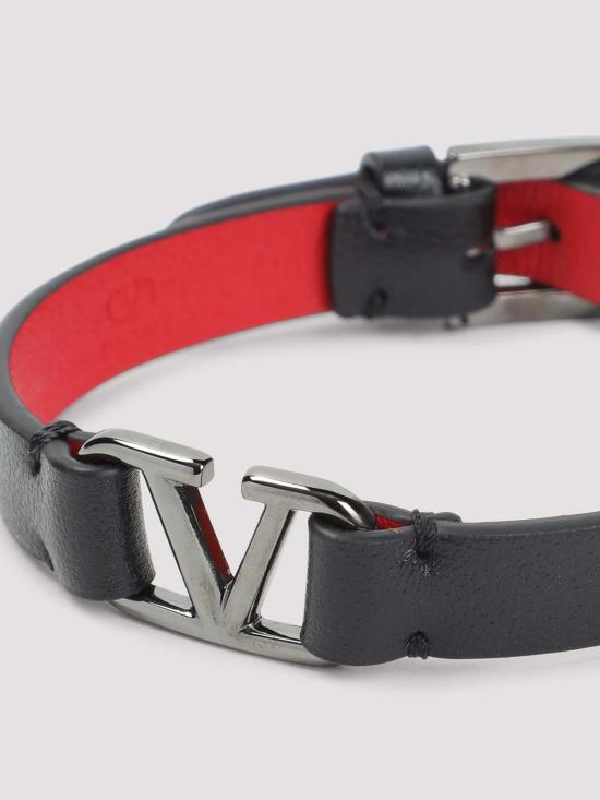 26SS 발렌티노 가라바니 브레이슬릿 8Y2J0M67TCZ0SM Black - VALENTINO GARAVANI