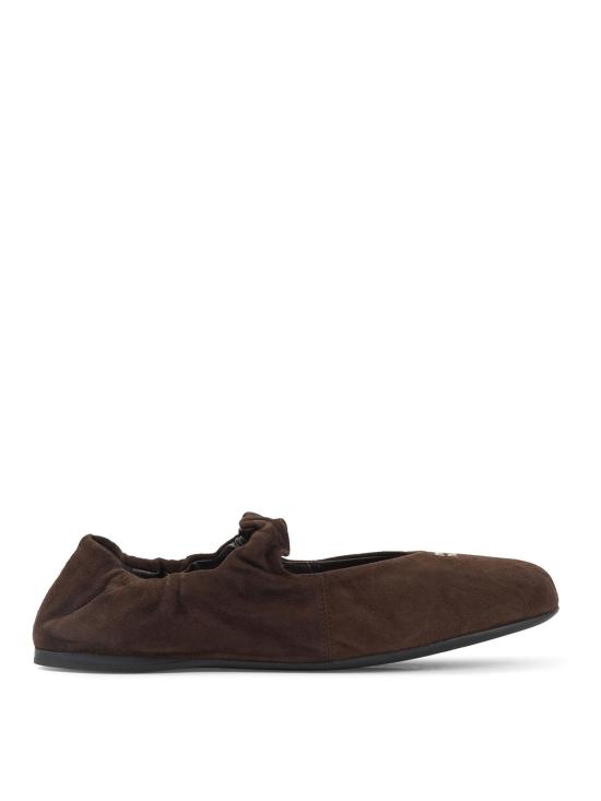 26SS 미우미우 플랫 슈즈 5F340EFD005008F0003 Dark Brown