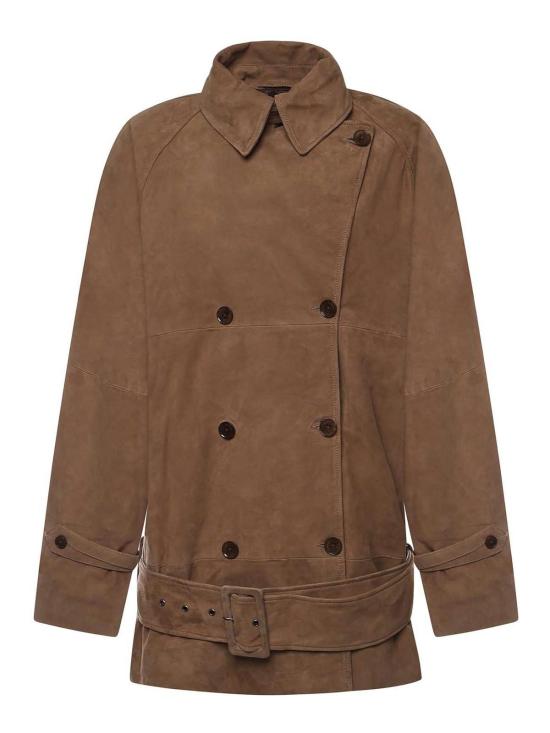 26SS 로테이트 바이 크리스텐슨 가죽 자켓 1153101683 Beige