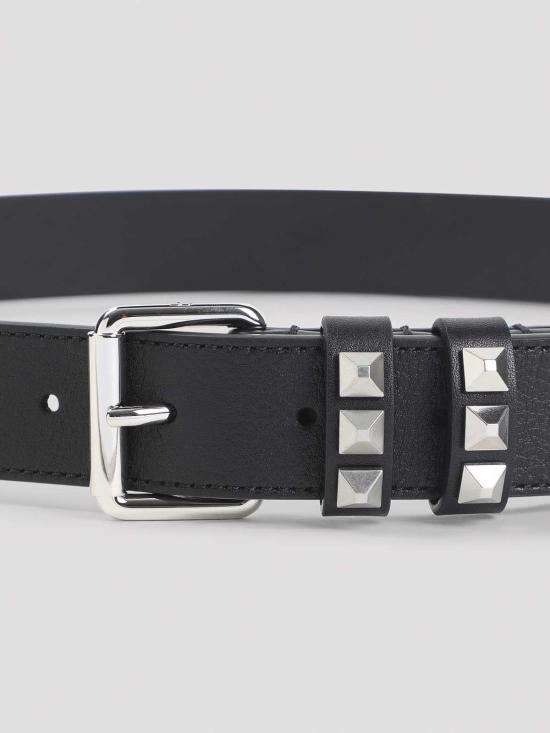 26SS 발렌티노 가라바니 가죽 벨트 8Y2T0SV3BCL0NO Black - VALENTINO GARAVANI