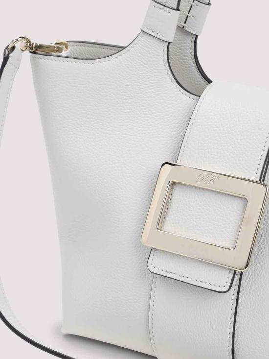 26SS 로저비비에 클러치/파우치 RBWAORA0100QV7B017 Light Grey - ROGER VIVIER