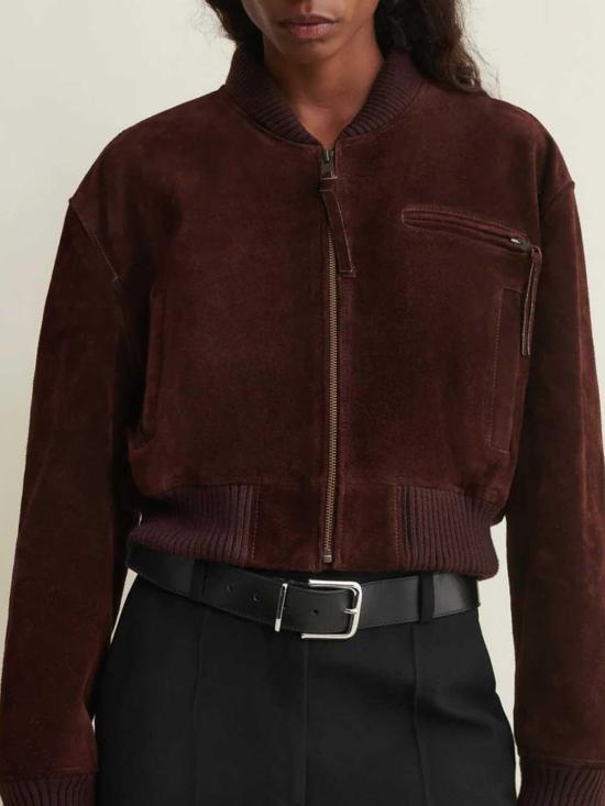 25FW 아르마 가죽 자켓 008L256073SHIRAZ Red - ARMA