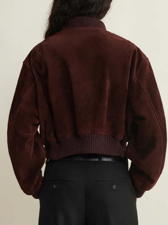 25FW 아르마 가죽 자켓 008L256073SHIRAZ Red - ARMA