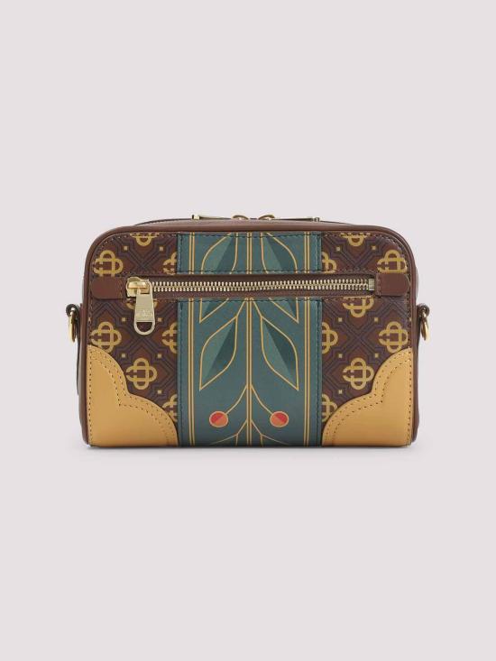 26SS 카사블랑카 숄더백 ASP26BAG00201 Brown - CASABLANCA