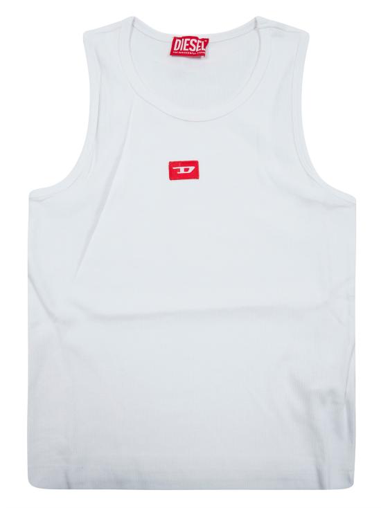 26SS [키즈] 디젤 티셔츠 J02594 KYAZY TPACI K100 BIANCO