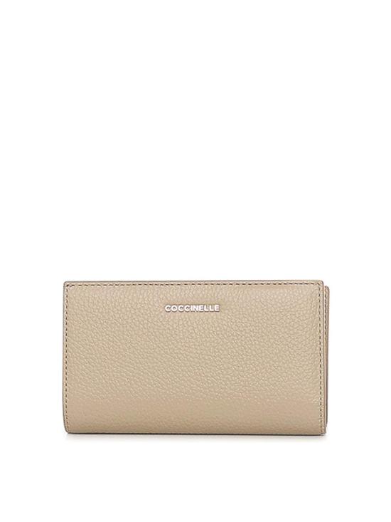 26SS 코치넬리 메탈릭 라지 월렛 E2MW511F101N64 Silver