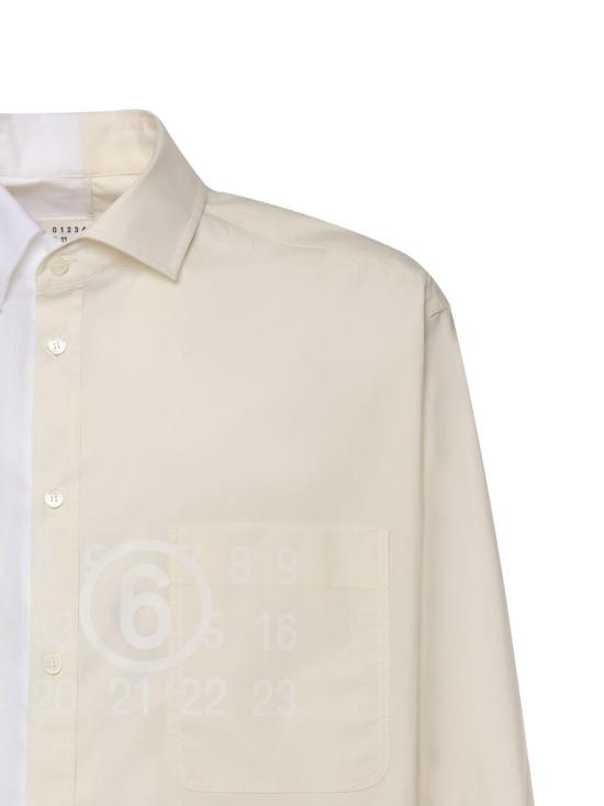 26SS MM6 메종마르지엘라 긴팔 셔츠 SH0DT0025MTN135961 White - MM6 MAISON MARGIELA
