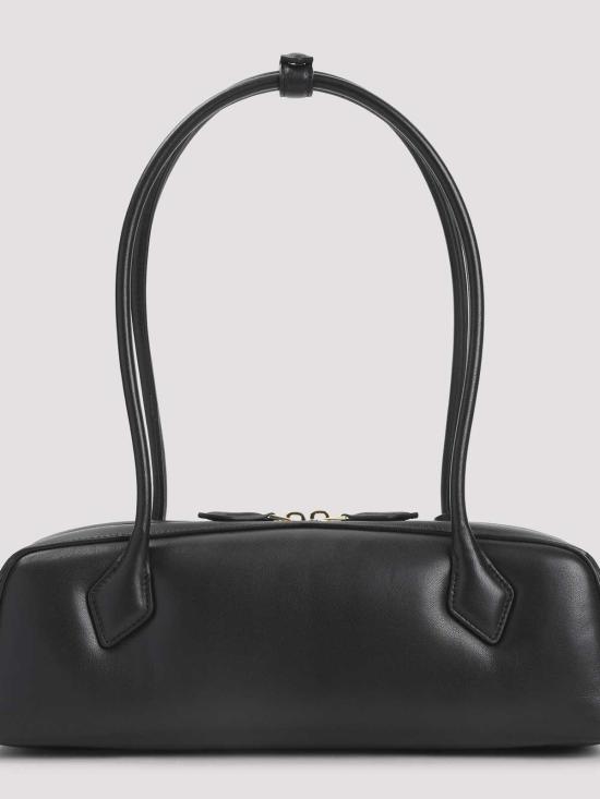 26SS 알라이아 르 테켈 미디움 레더 숄더백 AA1S06033I152999 Black - ALAIA