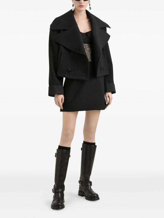 25FW 돌체앤가바나 미디 스커트 F4C4PTFU2L8N0000 Black - DOLCE & GABBANA