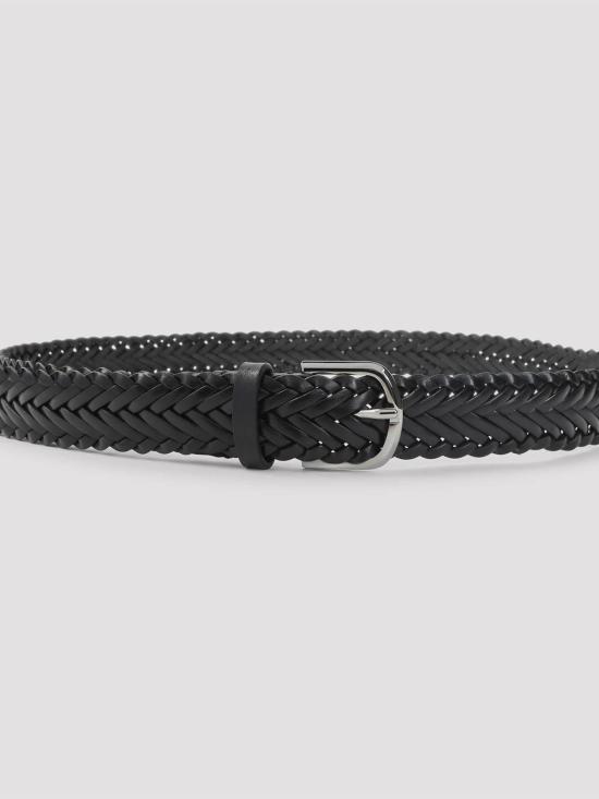 26SS 조르지오 아르마니 가죽 벨트 GM003569AF25978UC001 Black - GIORGIO ARMANI