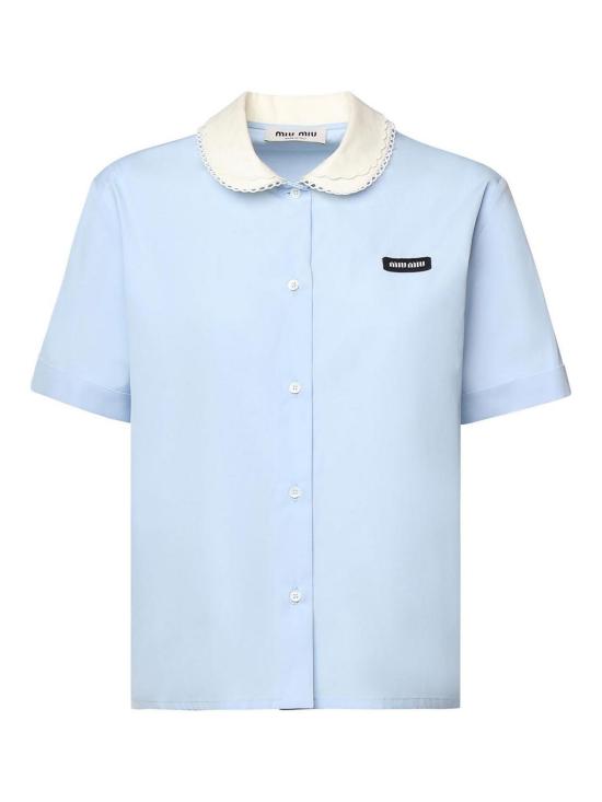 26SS 미우미우 셔츠 MK202010IVF0013 Blue