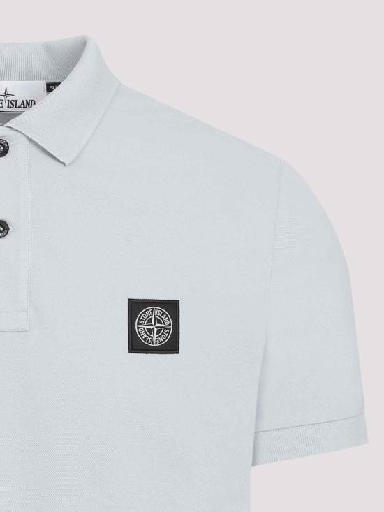26SS 스톤 아일랜드 폴로 티셔츠 L1S152200008S0017V0041 Blue - STONE ISLAND