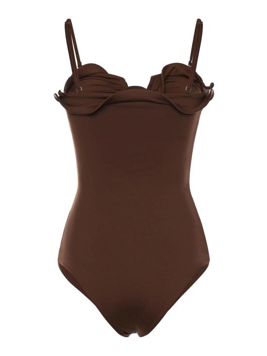 26SS 마그다뷰트림 원피스 수영복 608426 Brown - MAGDA BUTRYM