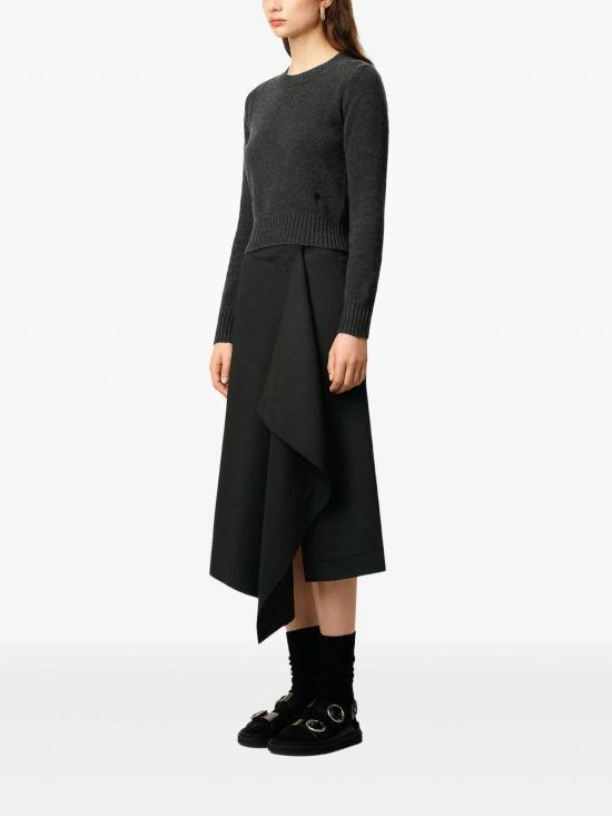 25FW 아미 긴팔 티셔츠 FKS832005020 Grey - AMI