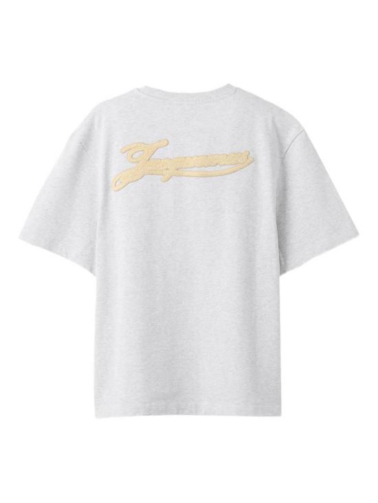 26SS 자크뮈스 반팔 티셔츠 TSM00624AJ000459CI Grey - JACQUEMUS