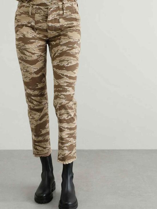  닐리로탄 스트레이트 팬츠 285W837 Light Brown - NILI LOTAN
